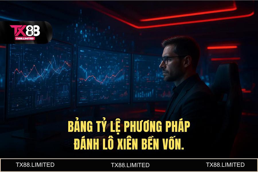 Giải mã sức hút và tỷ lệ trả thưởng 1 ăn 99 cực cao của 'phương pháp đánh lô xiên bền vốn' tại TX88