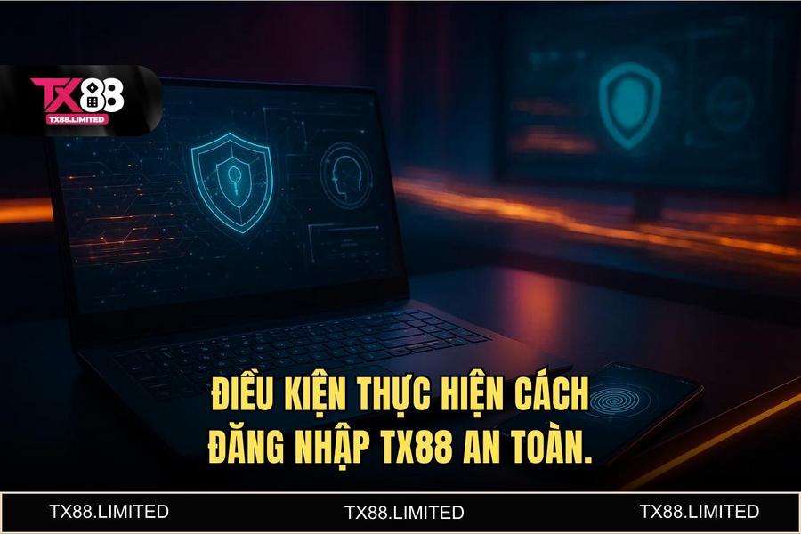 Điều kiện cần thiết để thực hiện cách đăng nhập tx88 an toàn thành công