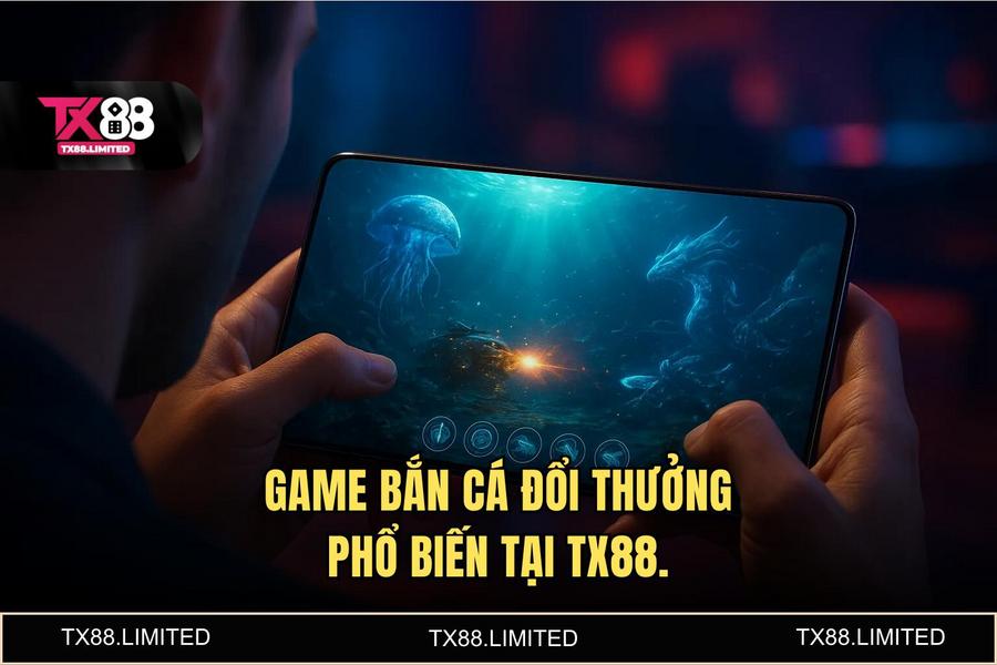 Sức hấp dẫn khó cưỡng của 'game bắn cá đổi thưởng phổ biến' phiên bản 2026 tại TX88