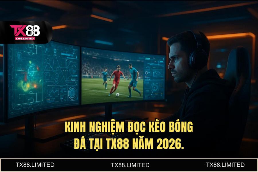 Sức hấp dẫn khó cưỡng của 'kinh nghiệm đọc kèo bóng đá' phiên bản 2026 tại TX88
