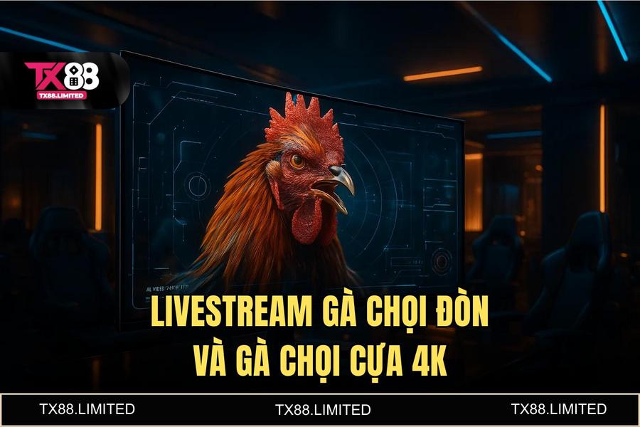 Công nghệ truyền hình trực tiếp 4K và hệ thống AI VAR giám sát trận đấu tại TX88