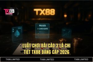 Luật Chơi Bài Cào 3 Lá Chi Tiết Tại TX88: Chiến Thuật Của Bậc Thầy