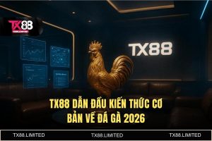 Kiến thức cơ bản về đá gà: Cẩm nang chiến thắng 2026 tại TX88