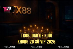 Dàn đề nuôi khung 20 số: Tuyệt kỹ soi cầu AI 2026 thắng lớn | TX88
